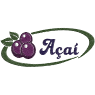 Matriz de Bordado Logotipo Açai 